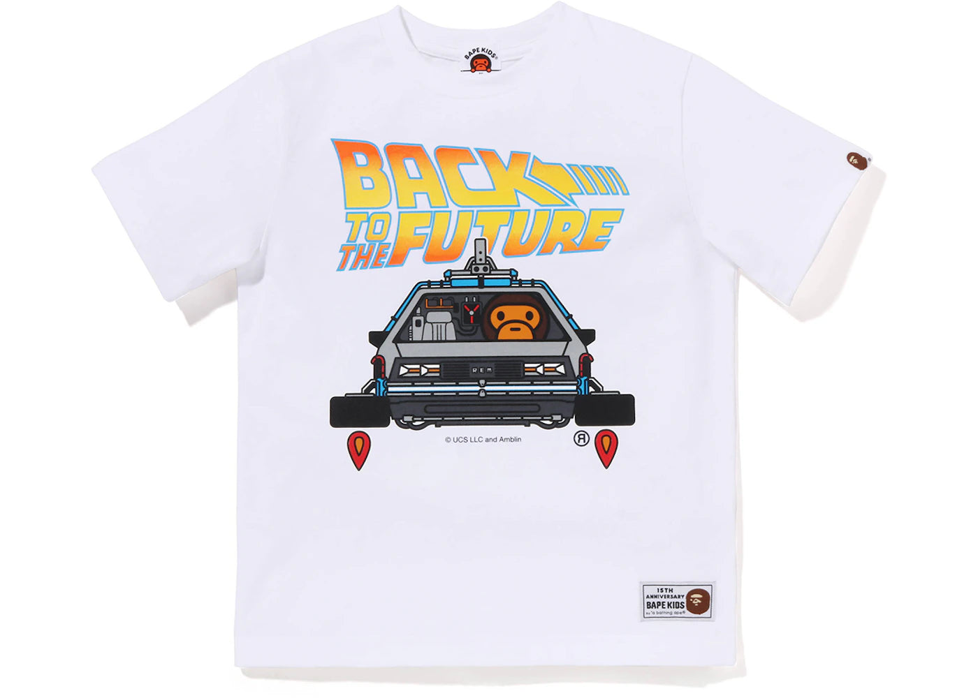 BAPE x Readymade Kids Back to the Future Tee White