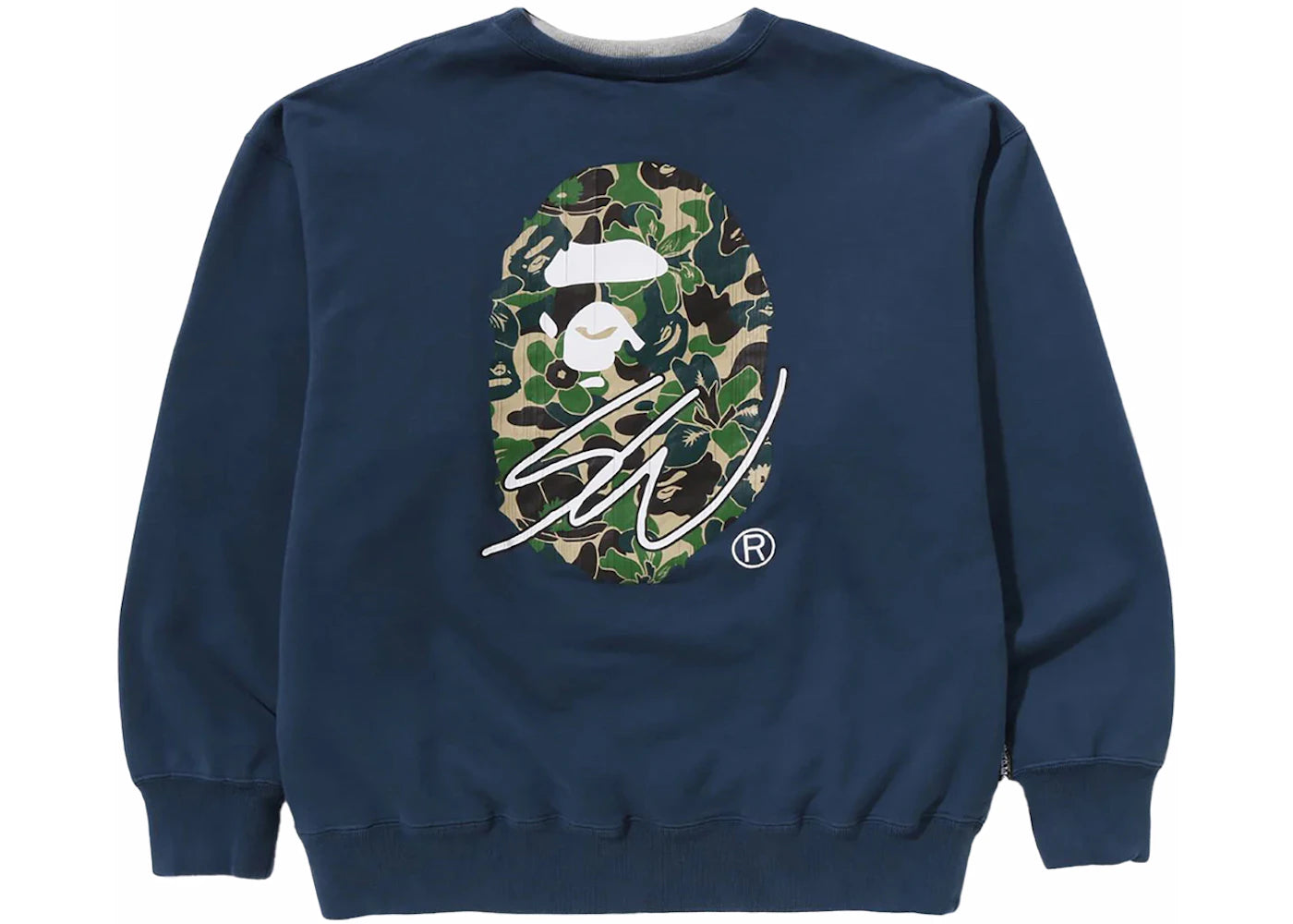 BAPE x Sean Wotherspoon 4Way Crewneck Navy