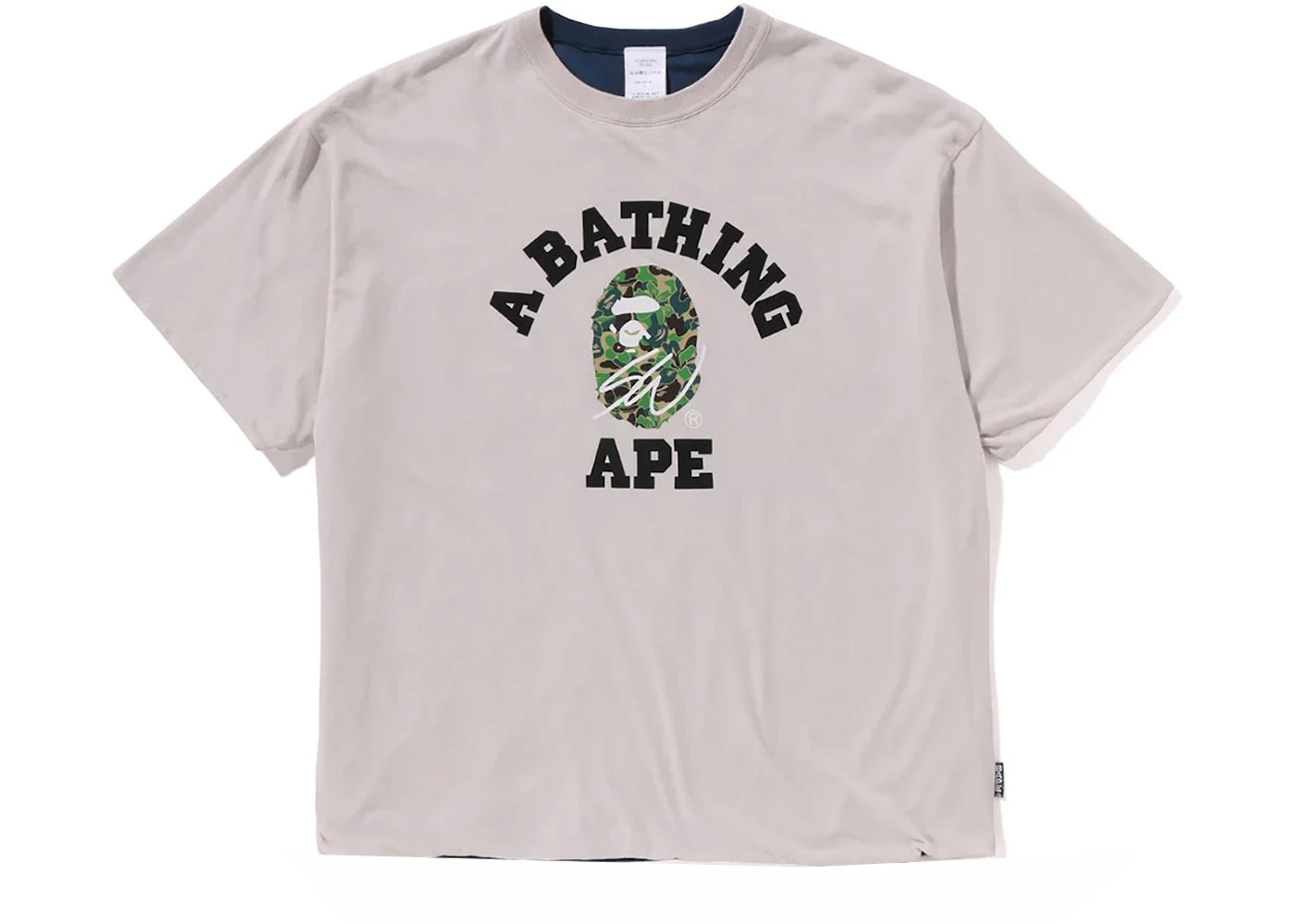 BAPE x Sean Wotherspoon Reversible Tee Ivory