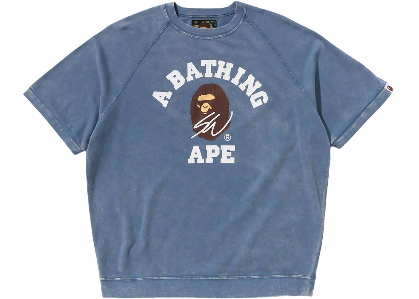 BAPE x Sean Wotherspoon Sweat Tee Navy