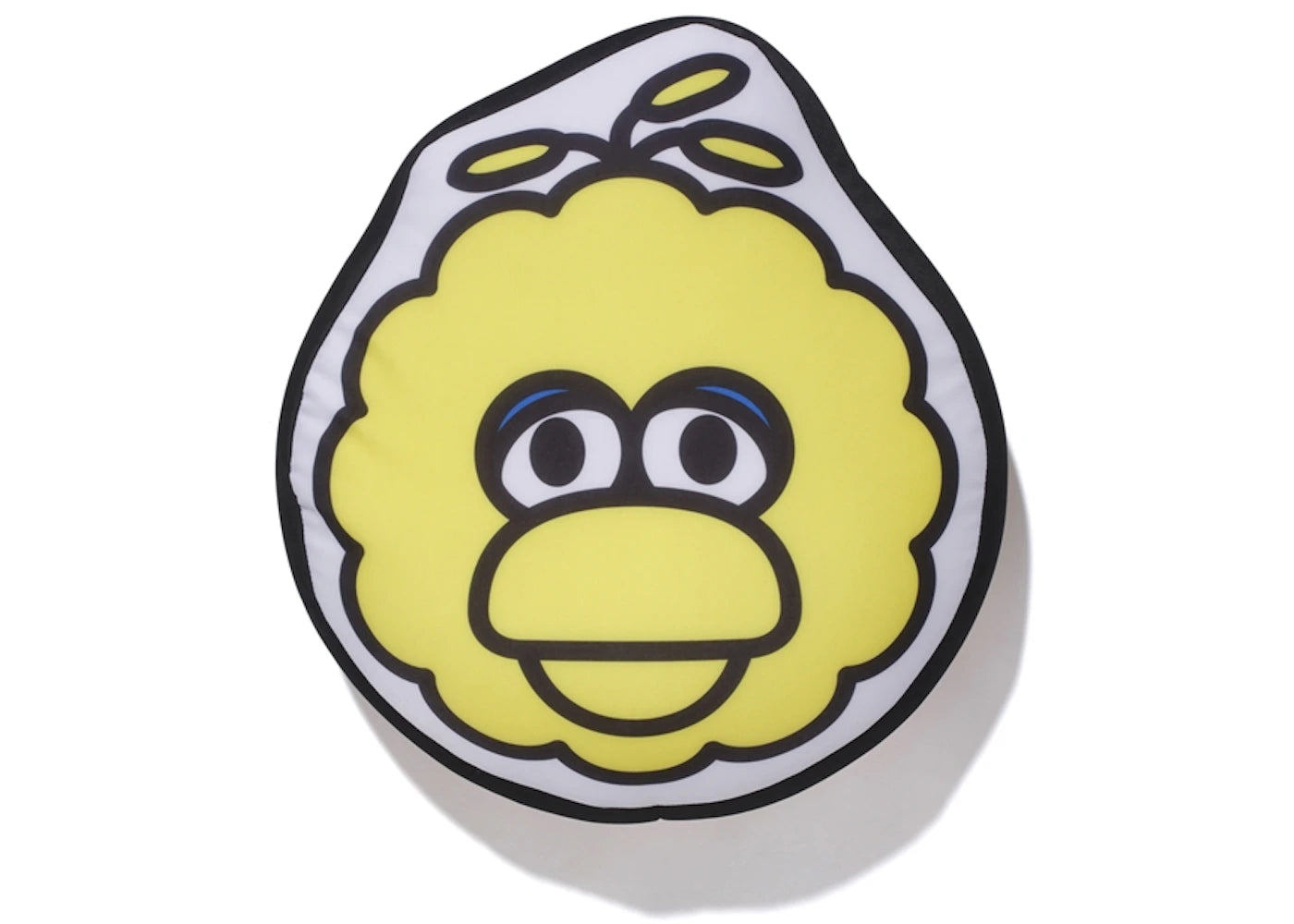 BAPE x Sesame Street Big Bird Flat Cushion Yellow