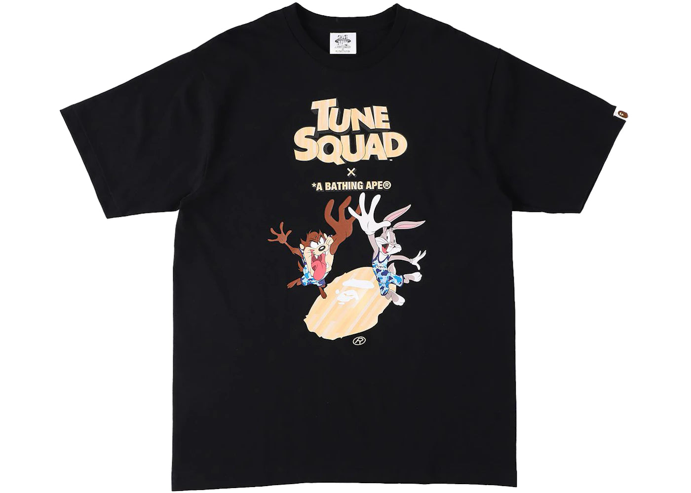 BAPE x Space Jam Tee Black