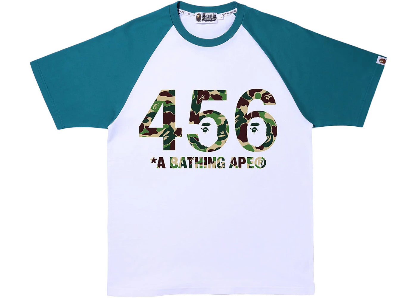 BAPE x Squid Game Raglan Tee Green