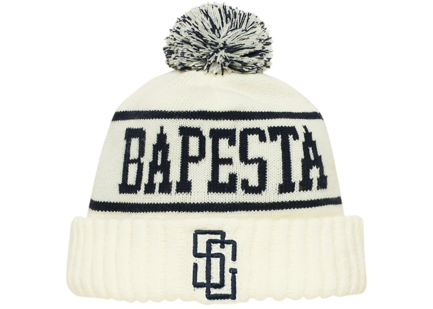 BAPE x Stadium Goods Knit Cap Ivory