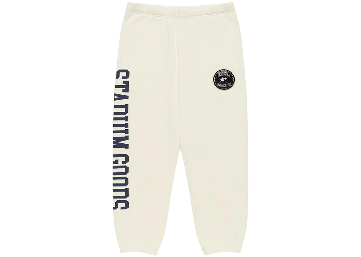 BAPE x Stadium Goods Sweatpants Ivory