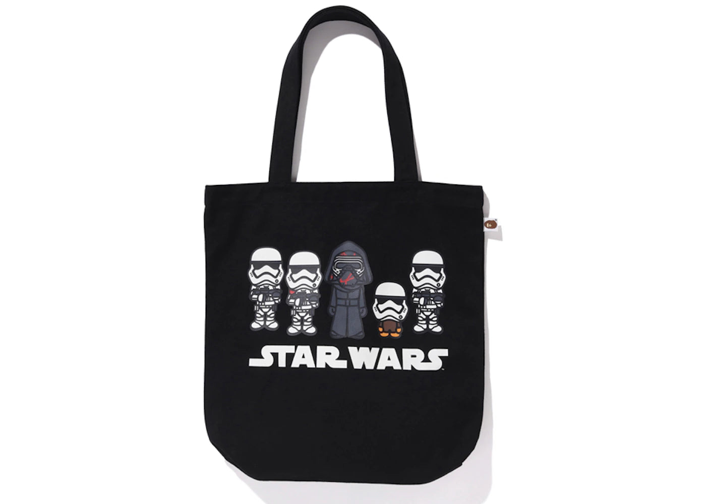BAPE x Star Wars Kylo Ren Tote Bag Black