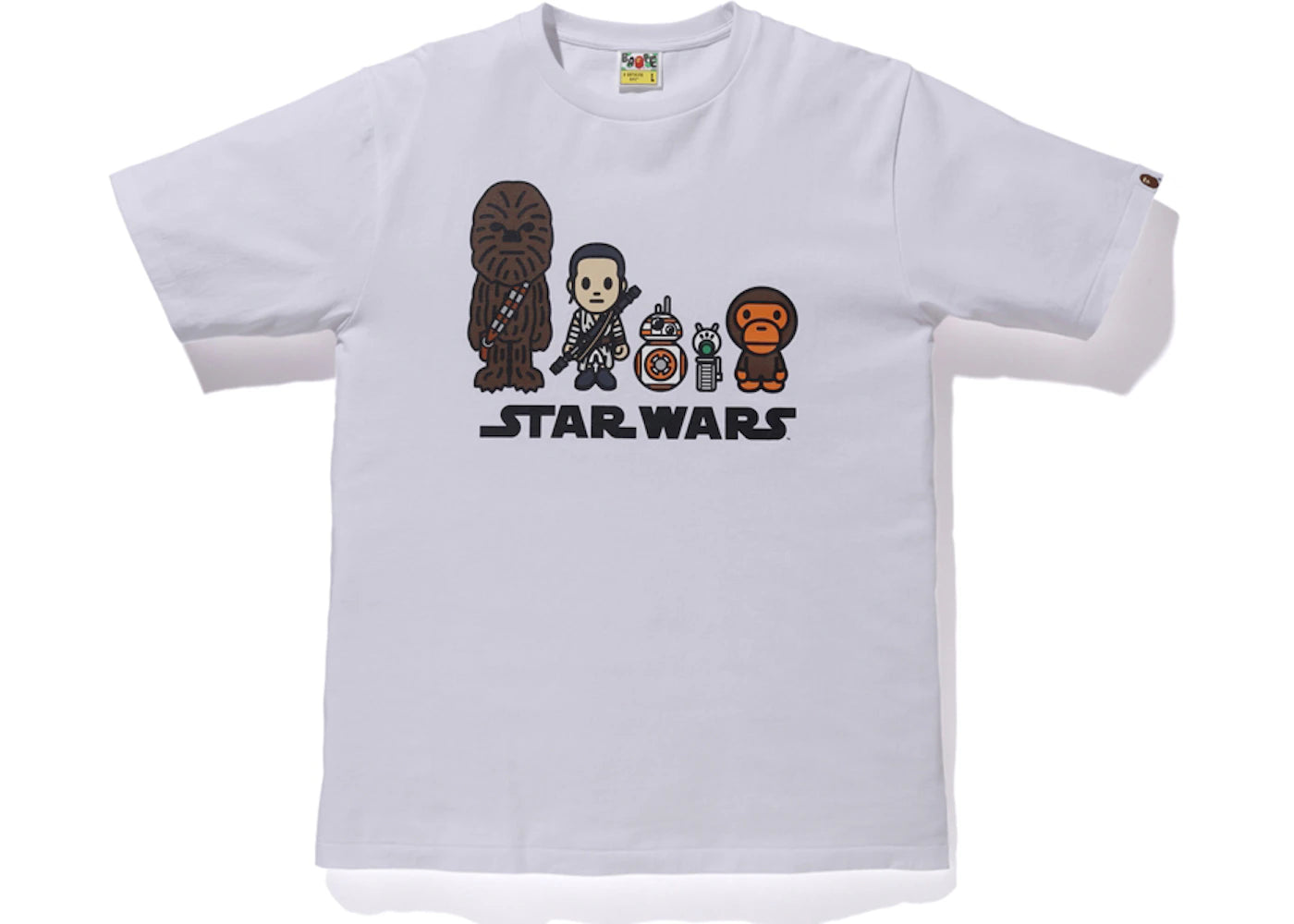 BAPE x Star Wars Republic Tee White