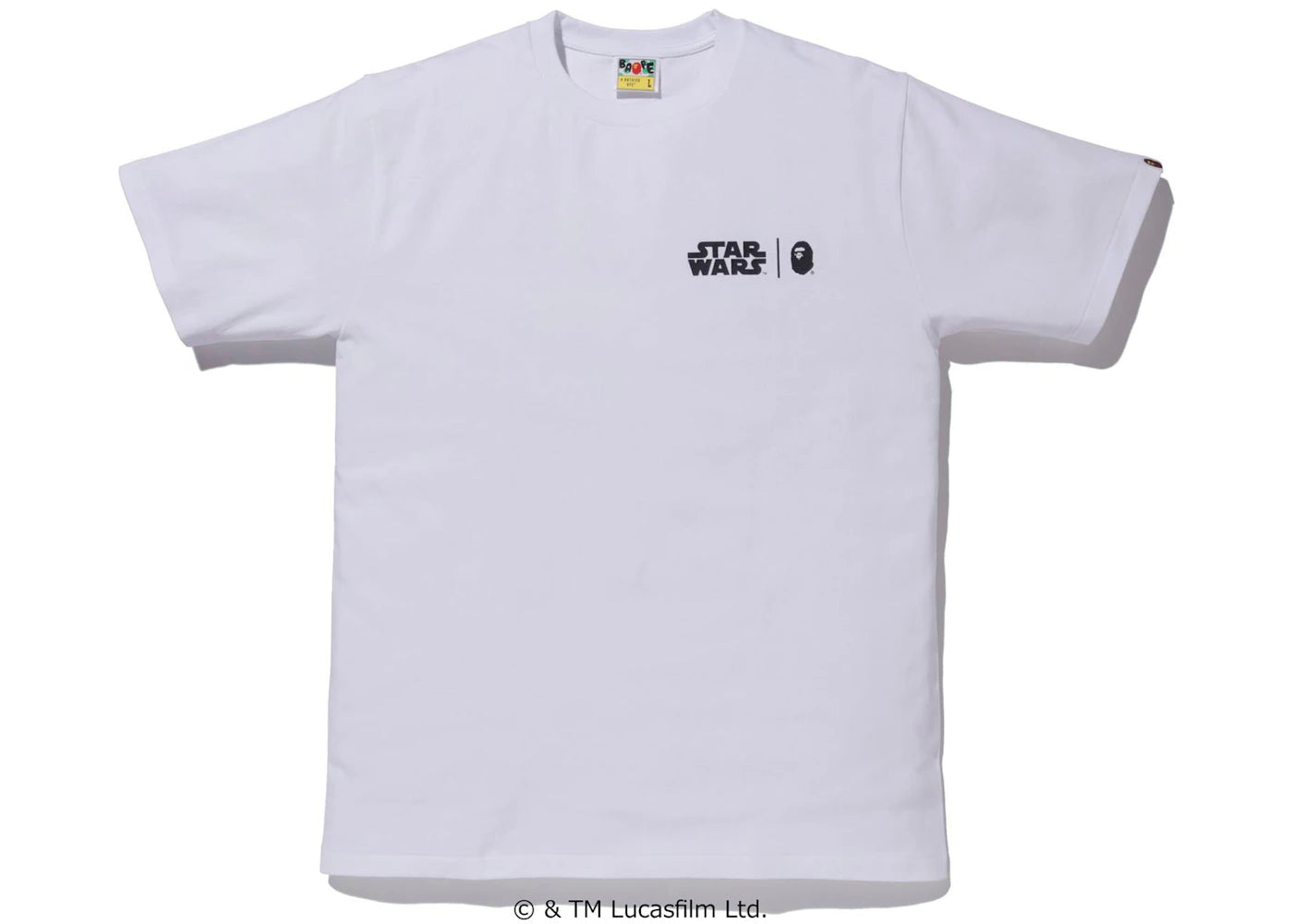 BAPE x Star Wars The Child Baby Milo Tee White