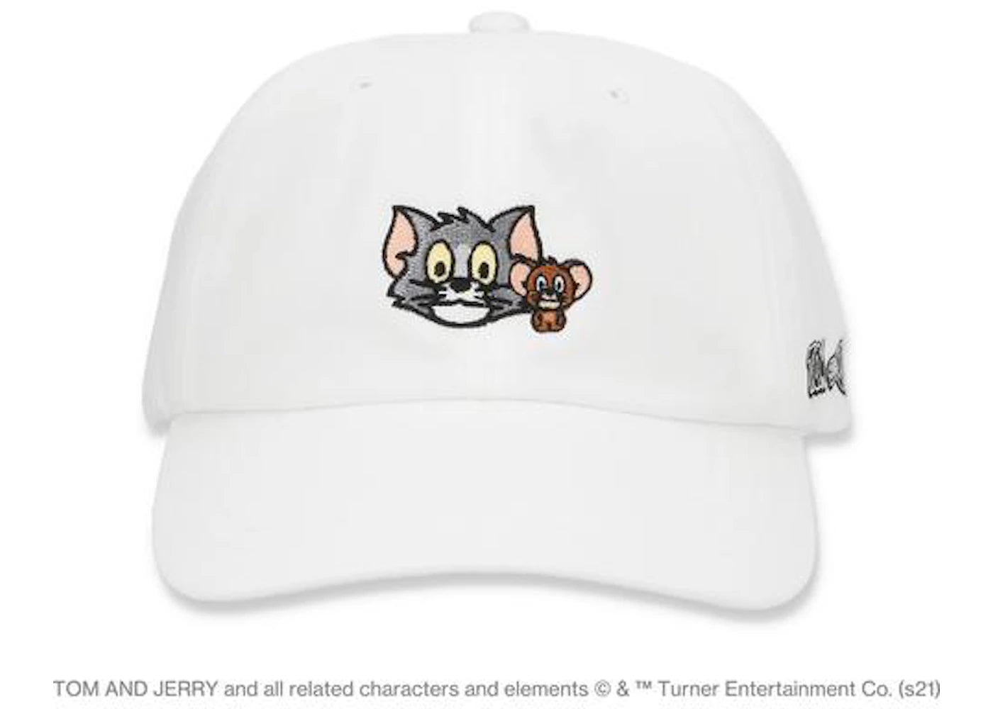 BAPE x Tom and Jerry Cap White