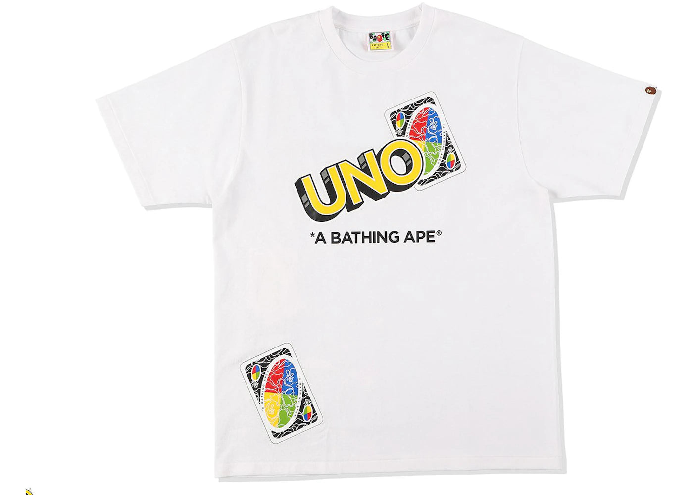 BAPE x UNO Tee White