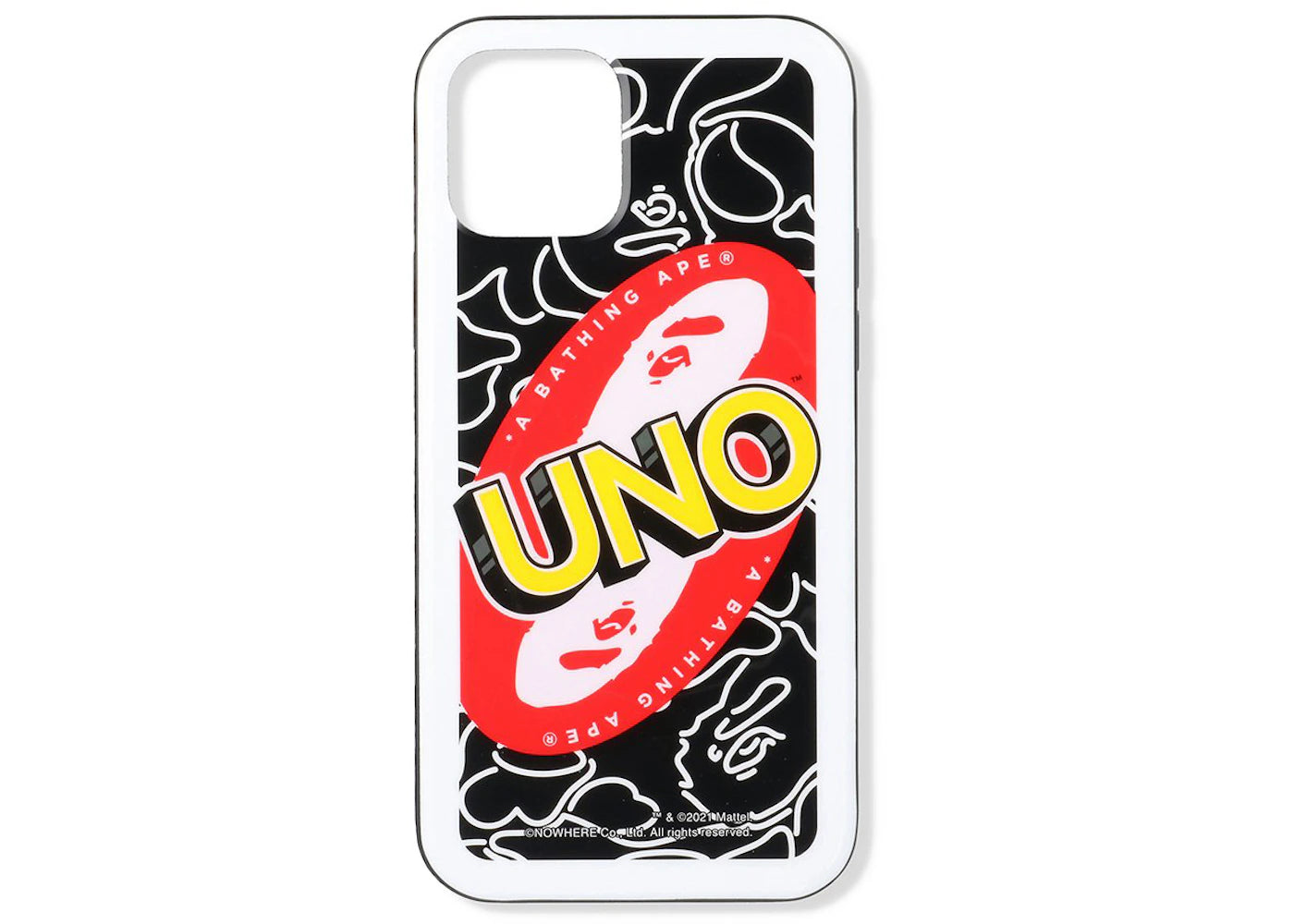 BAPE x UNO iPhone 12/12 Pro Case Black