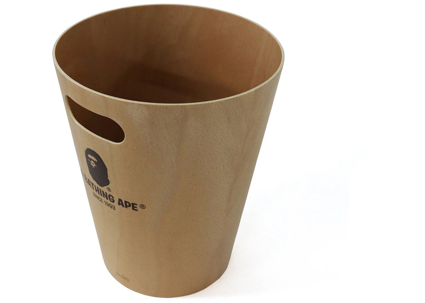 BAPE x Umbra Woodrow Trash Can Beige