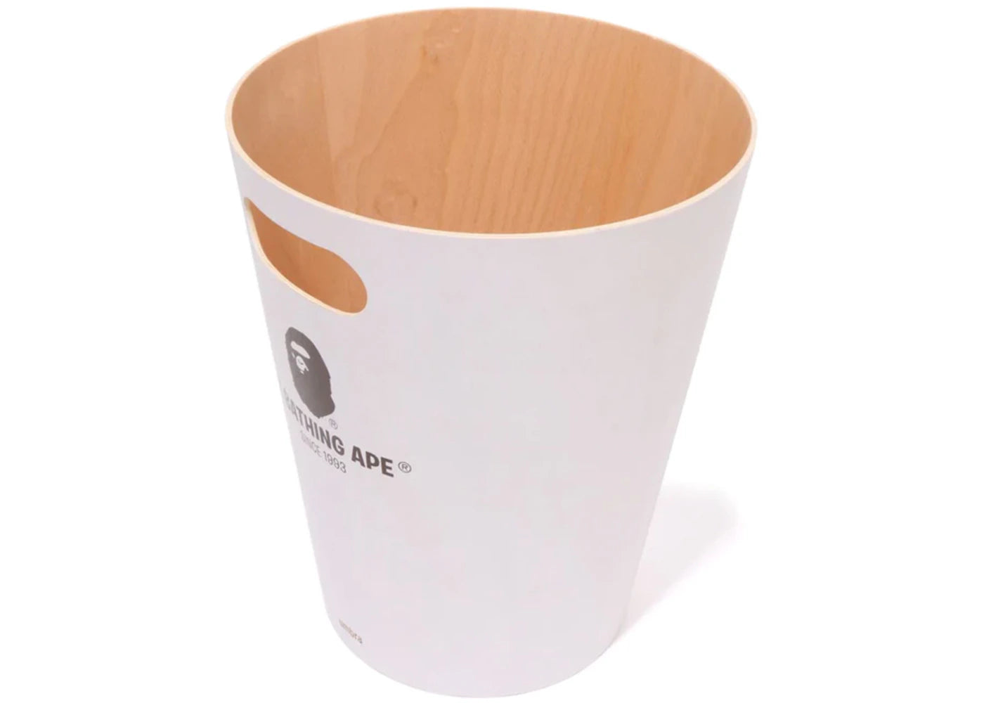 BAPE x Umbra Woodrow Trash Can White