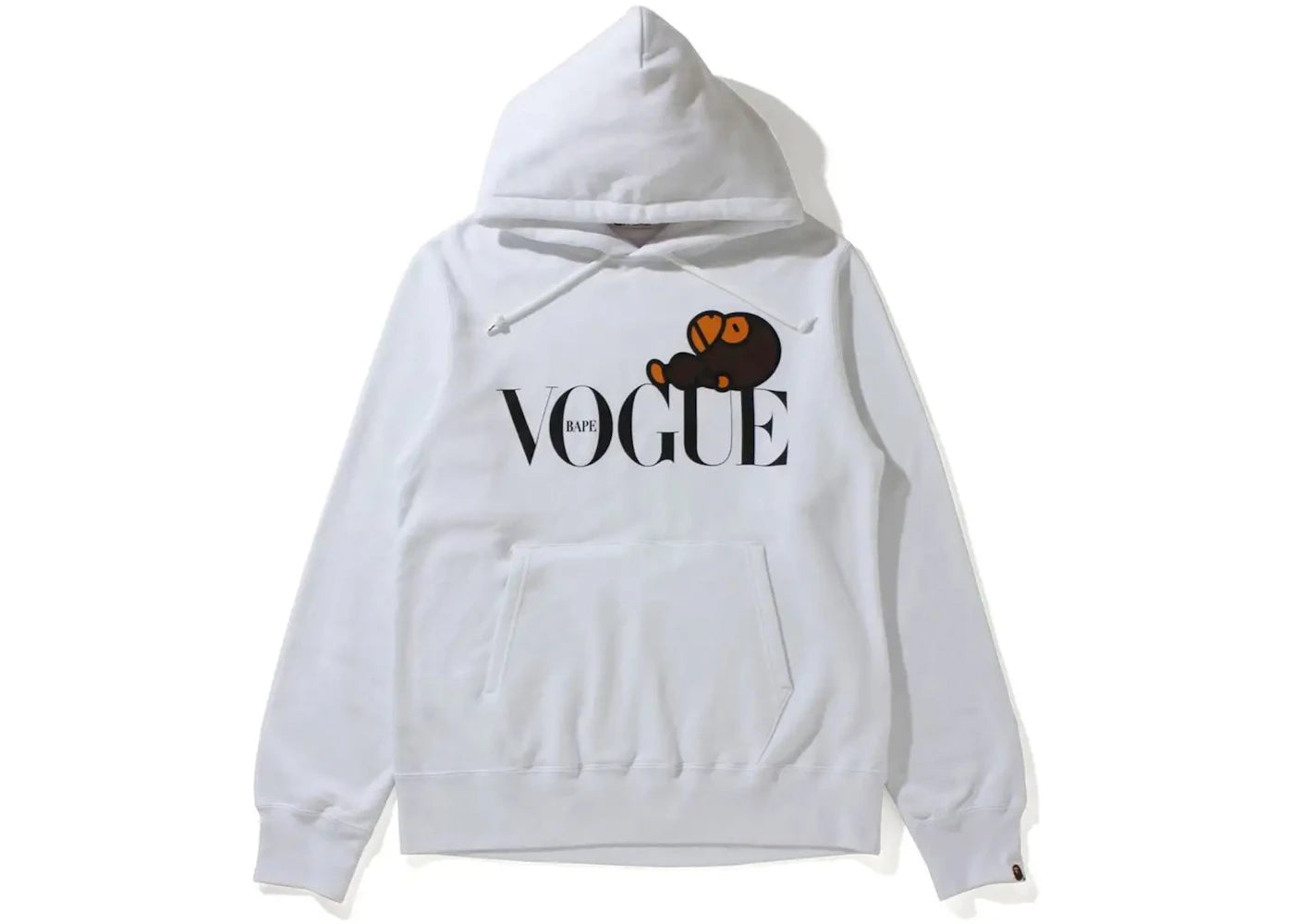 BAPE x VOGUE Baby Milo Pullover Hoodie White