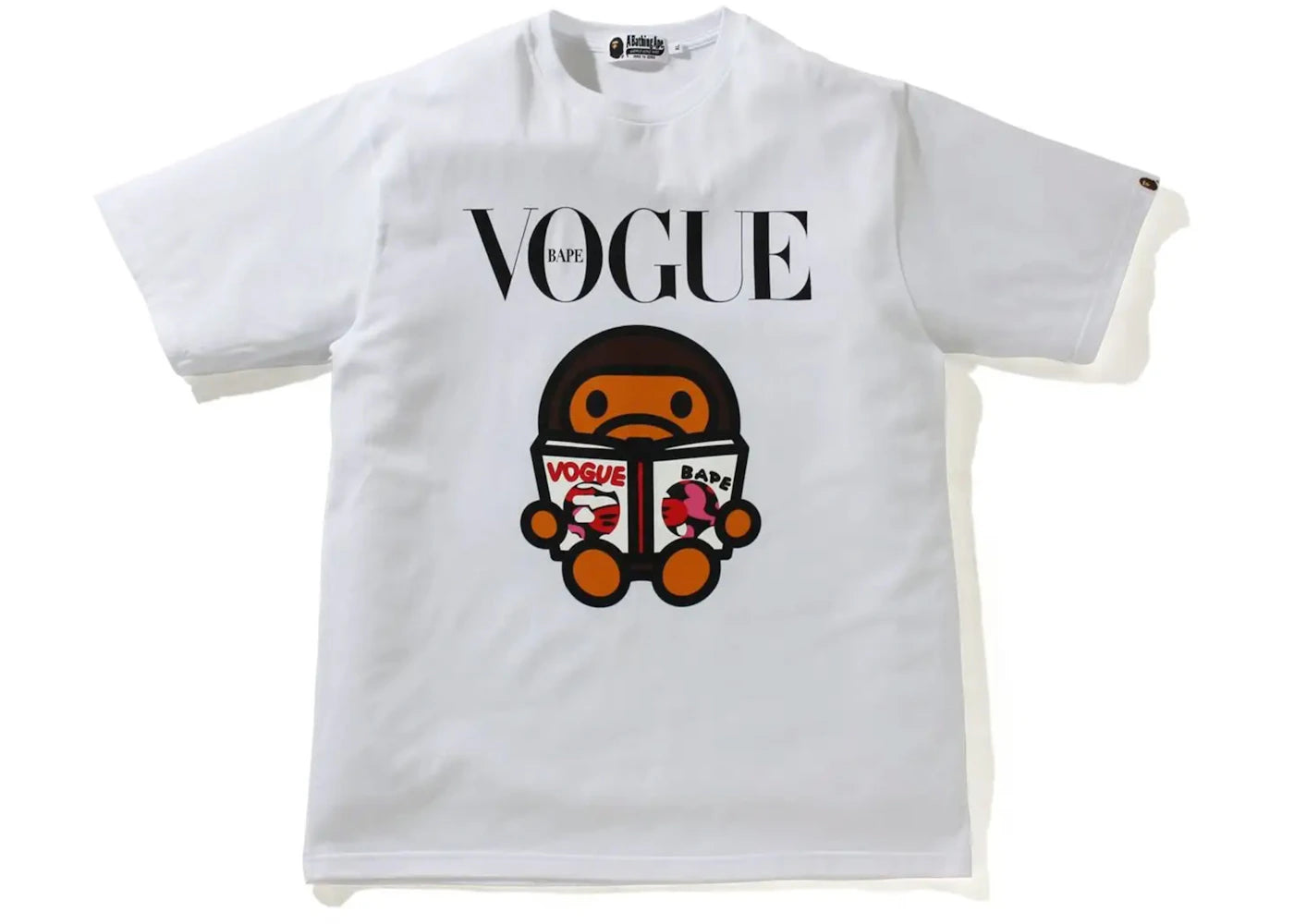 BAPE x VOGUE baby Milo Tee White