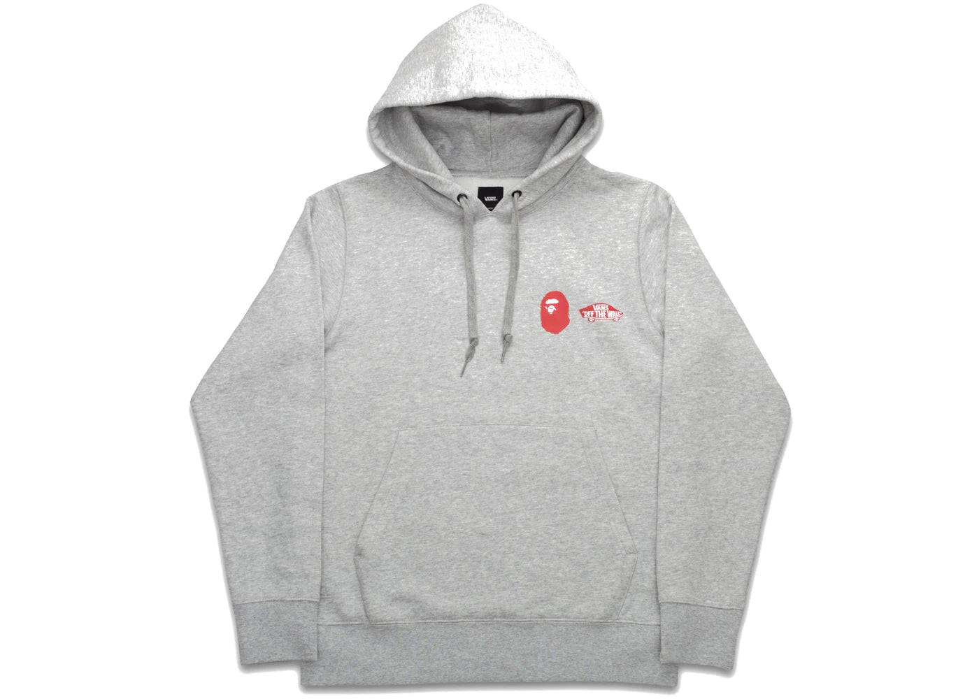 BAPE x Vans Pullover Fleece Hoodie Ash Heather