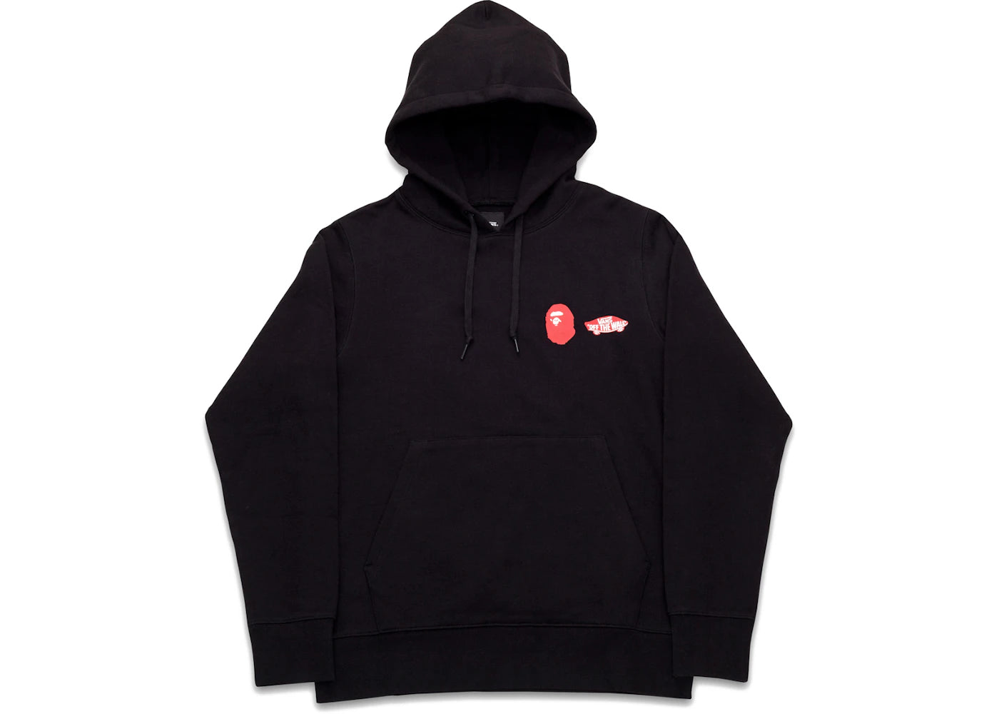 BAPE x Vans Pullover Fleece Hoodie Black