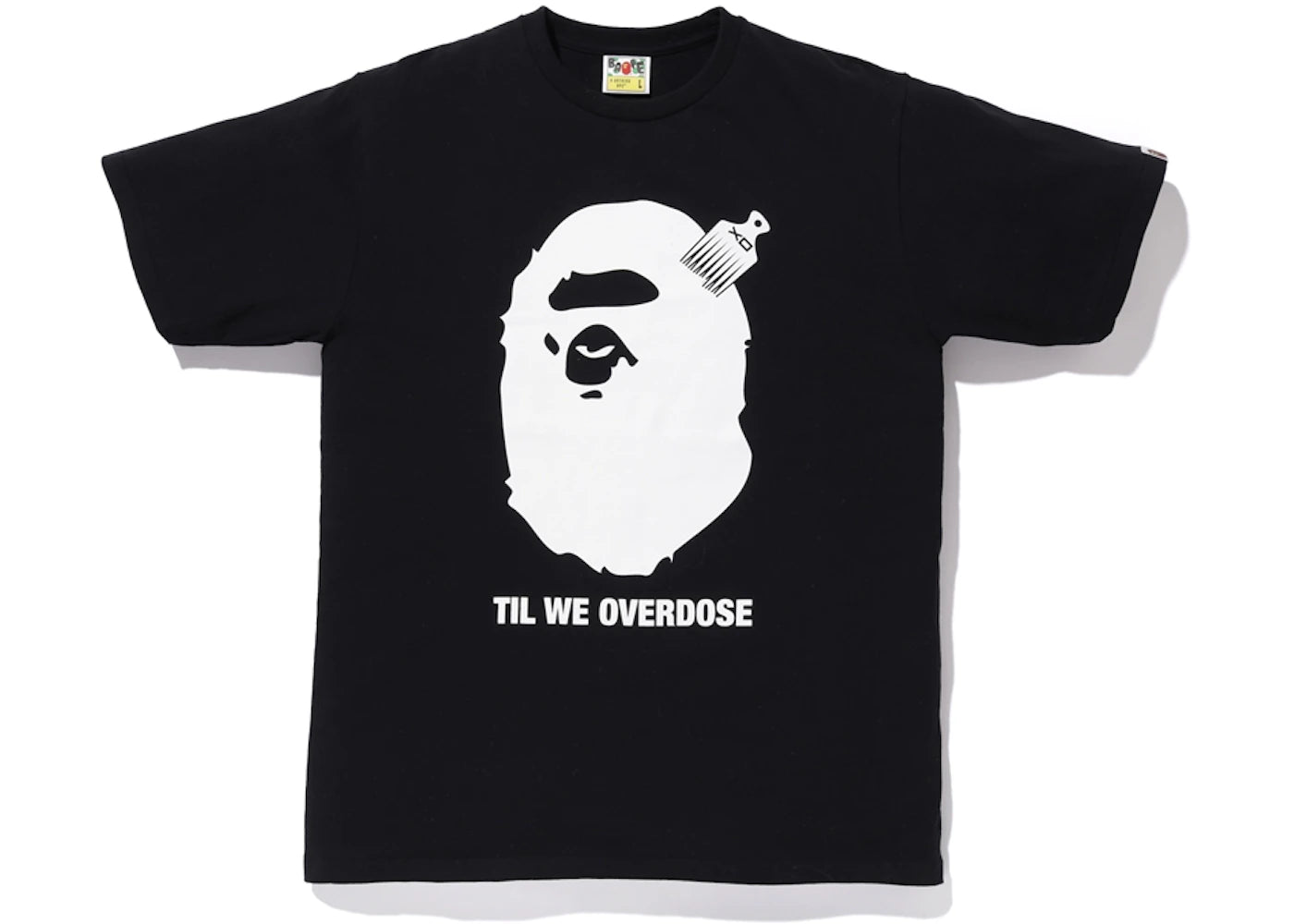 BAPE x XO Ape Head Tee Black