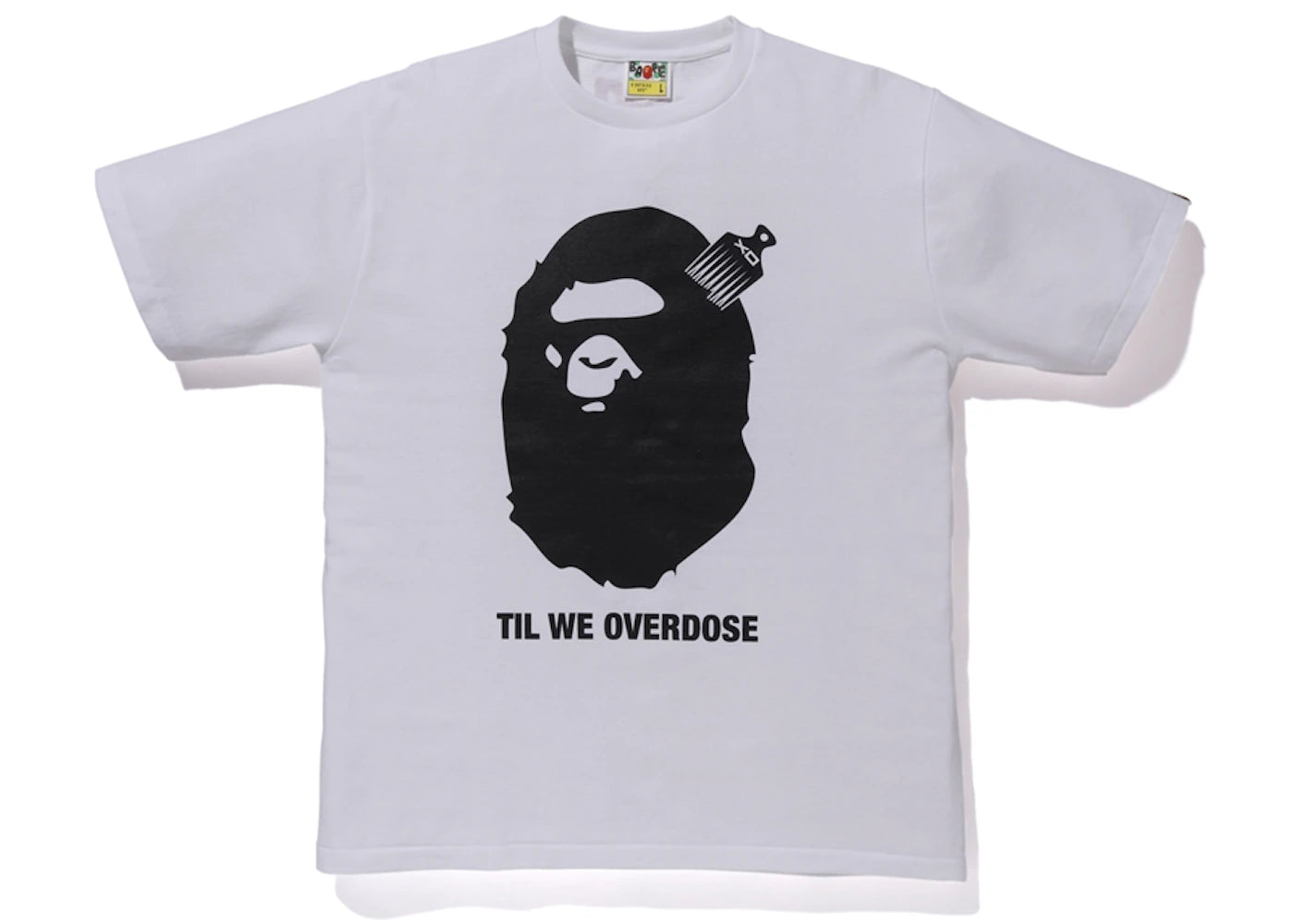 BAPE x XO Ape Head Tee White