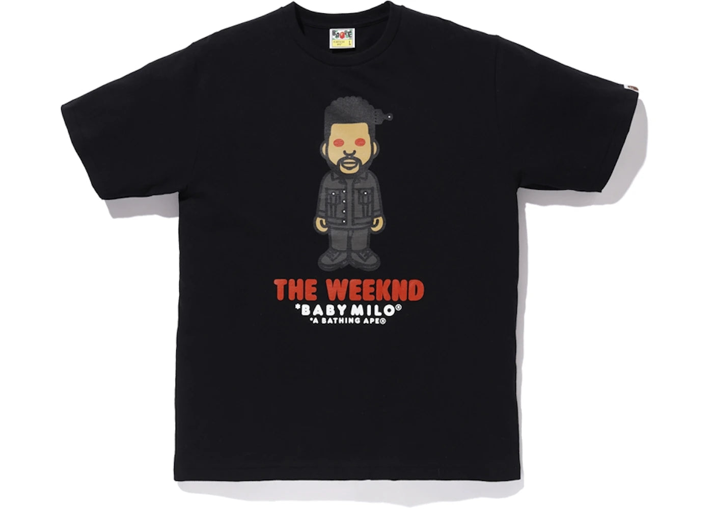 BAPE x XO The Weeknd Tee Black