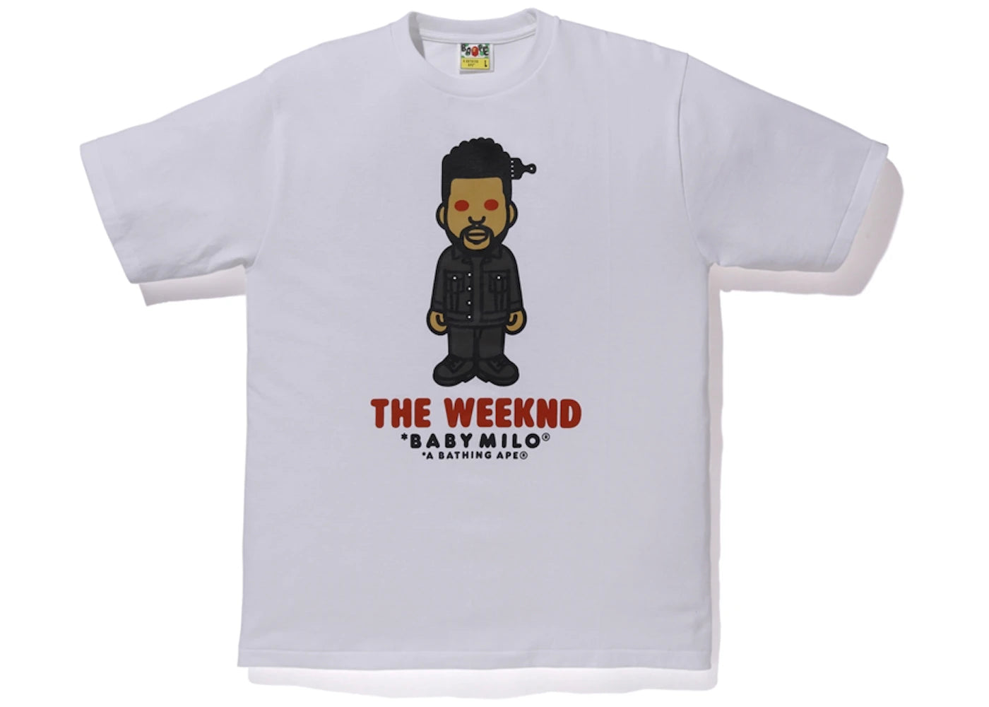 BAPE x XO The Weeknd Tee White