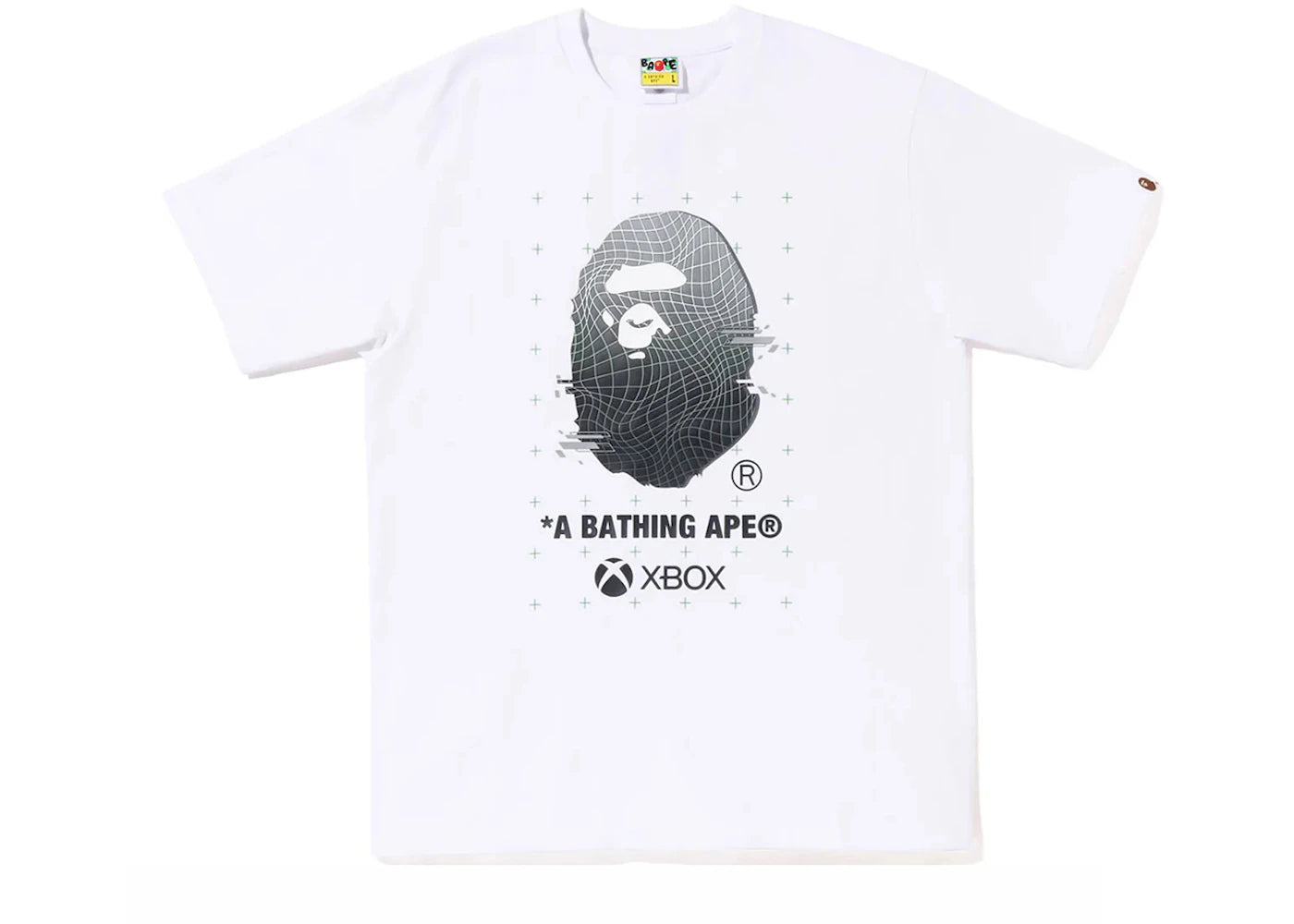 BAPE x Xbox Ape Head II Tee White