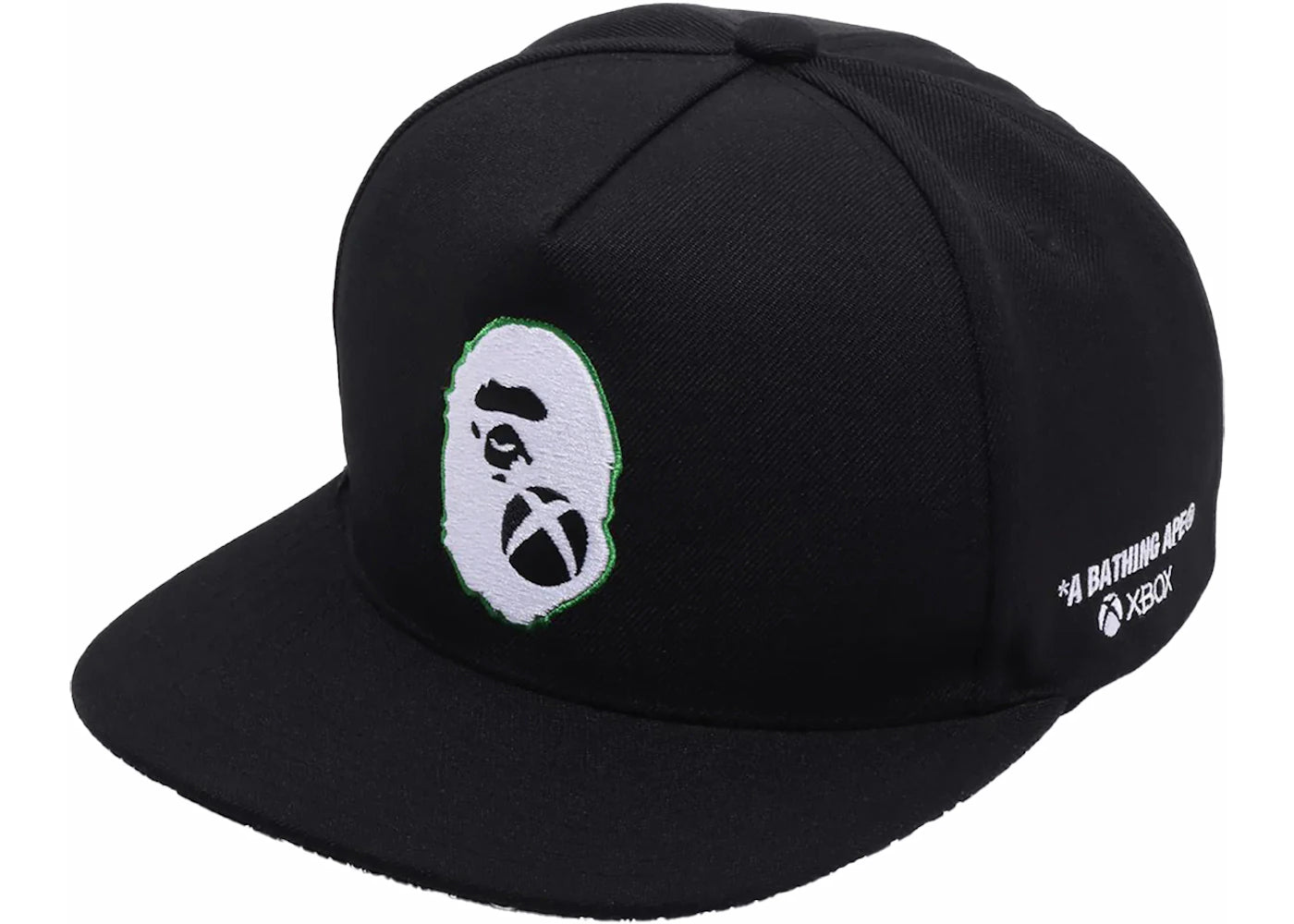 BAPE x Xbox Snapback Cap Black