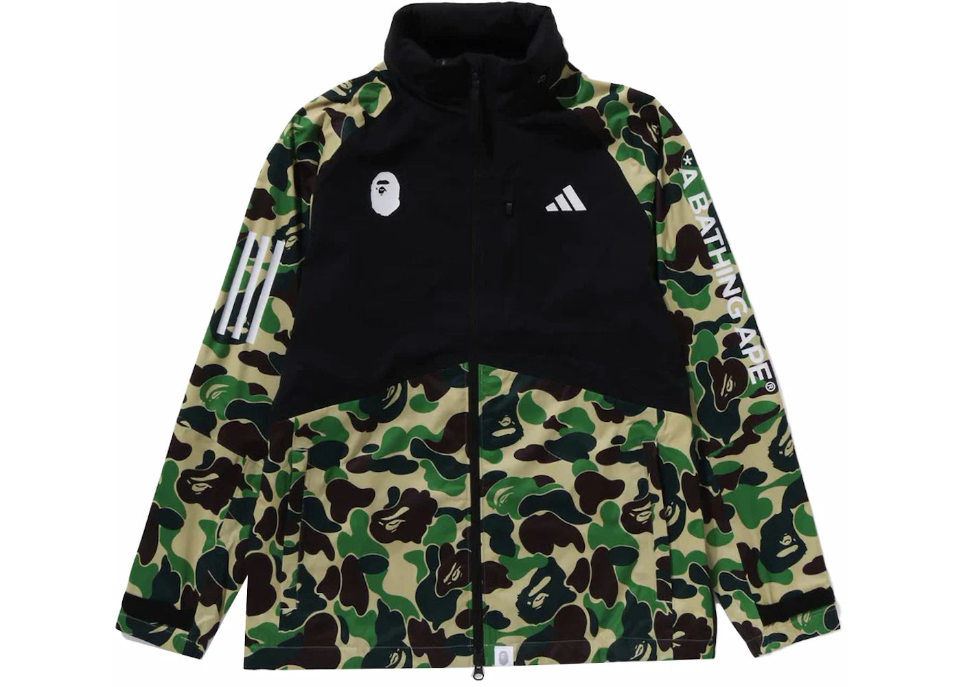 BAPE x adidas Golf ABC Camo Jacket (Asia Sizing) Black