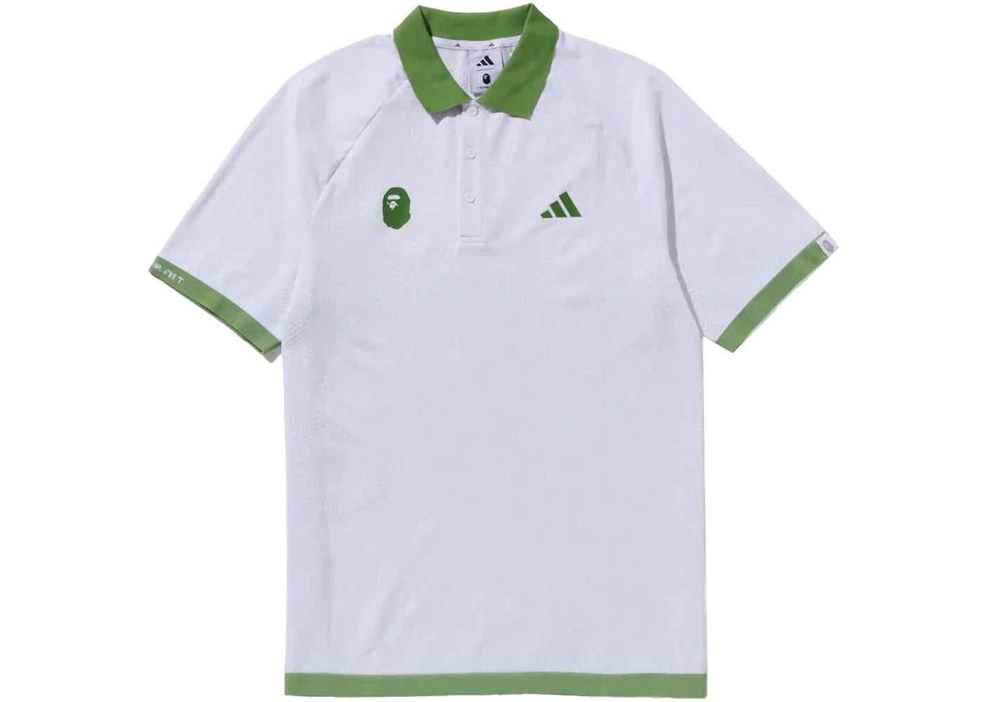 BAPE x adidas Golf Polo White