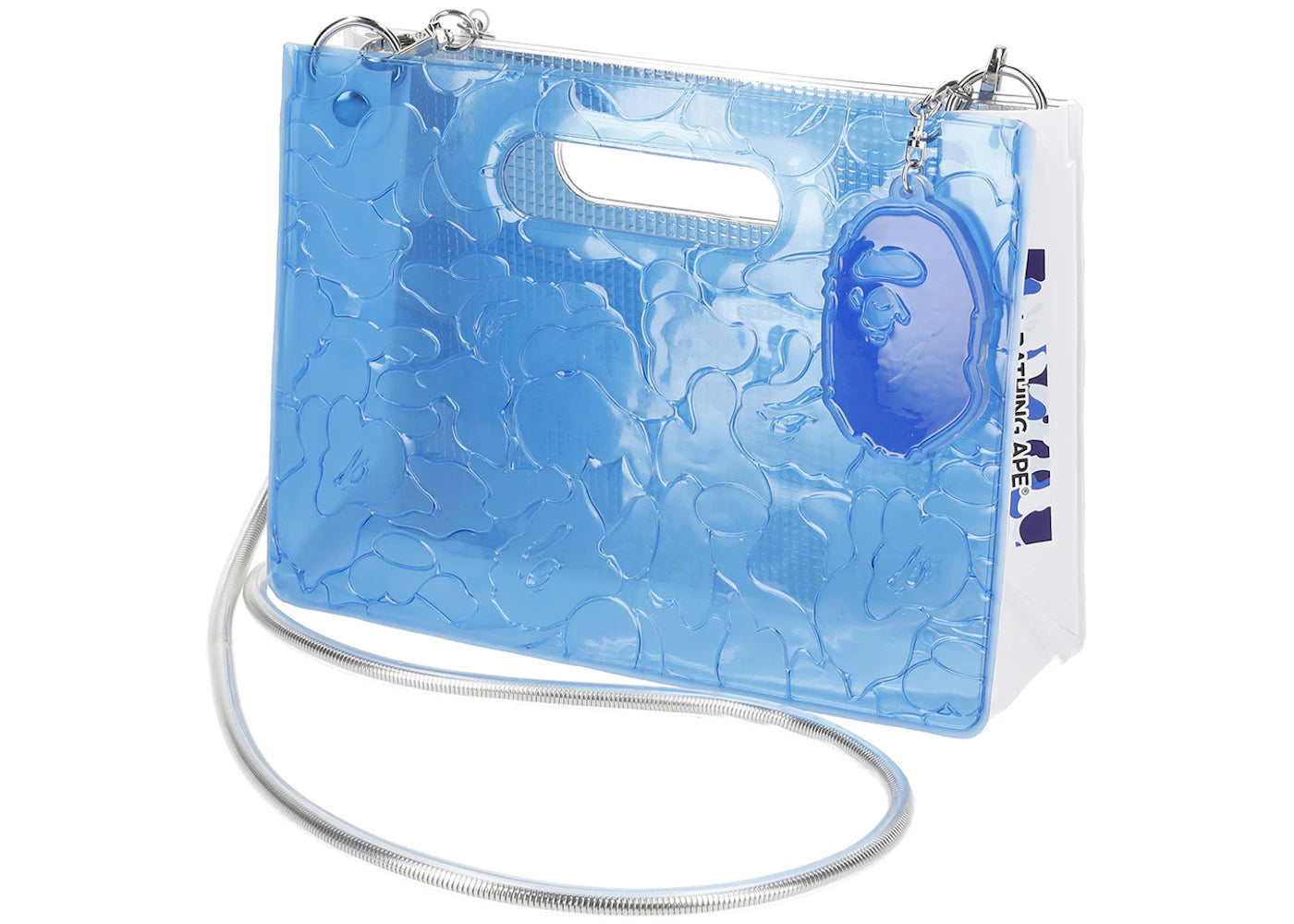 BAPE x nana-nana A5 Horizontal Bag Blue Nagoya Store Exclusive