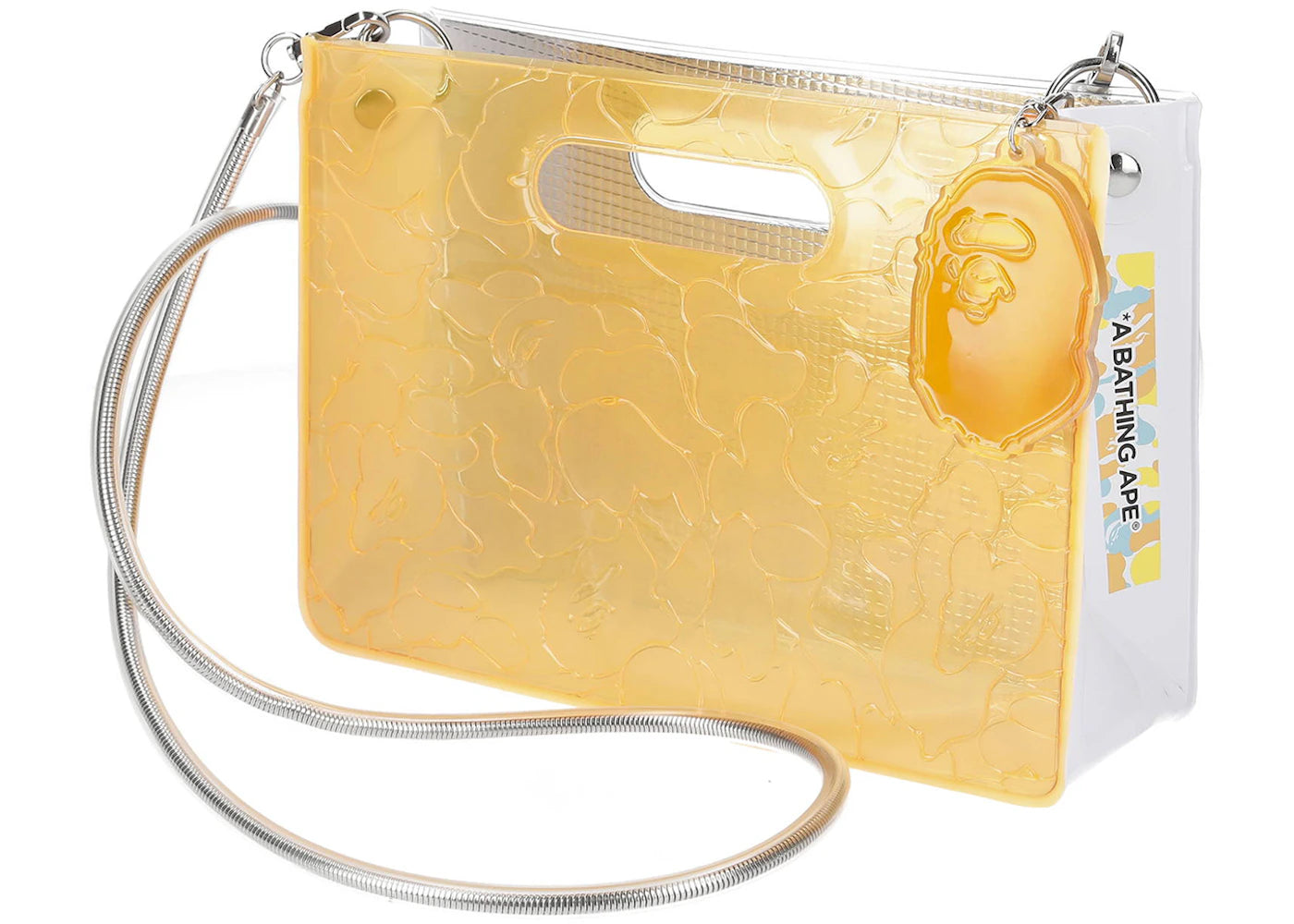 BAPE x nana-nana A5 Horizontal Bag Orange Sapporo Store Exclusive