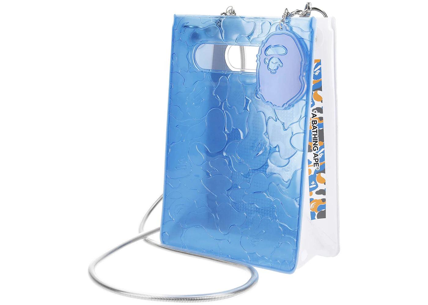 BAPE x nana-nana A5 Vertical Bag Blue Maebashi Store Exclusive