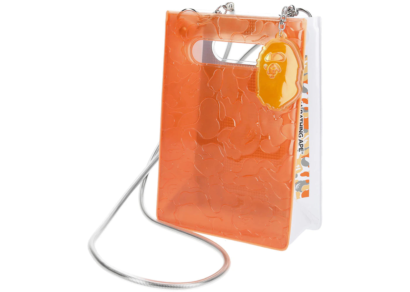 BAPE x nana-nana A5 Vertical Bag Orange Fukuoka Store Exclusive