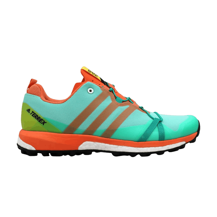 adidas Terrex Agravic Core Green/Black-Easy Orange (Women's)