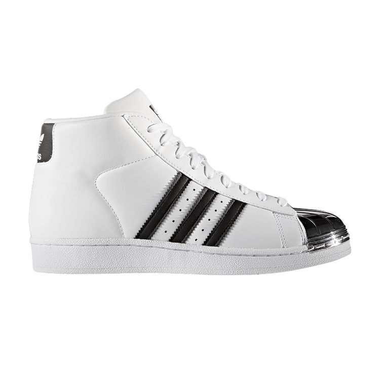 adidas Promodel Metal Toe White Black-Gold Metallic (Women's)