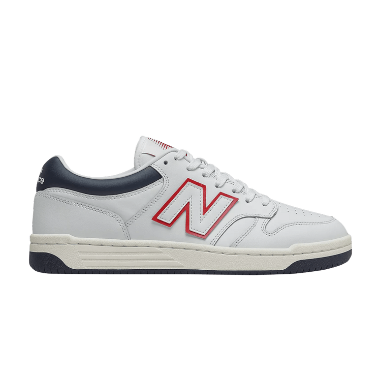 New Balance BB480 White Navy Red