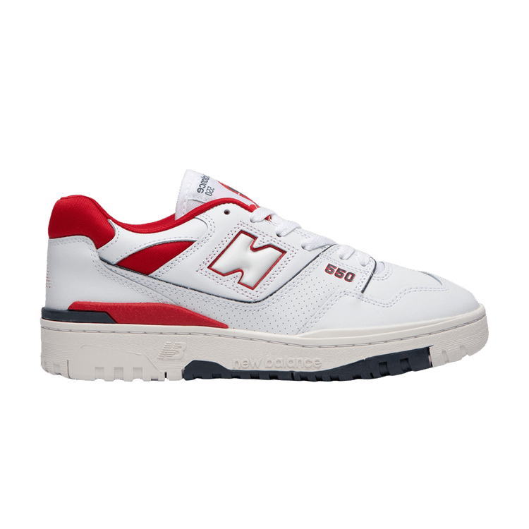 New Balance 550 White Team Red Navy JD Sports Exclusive