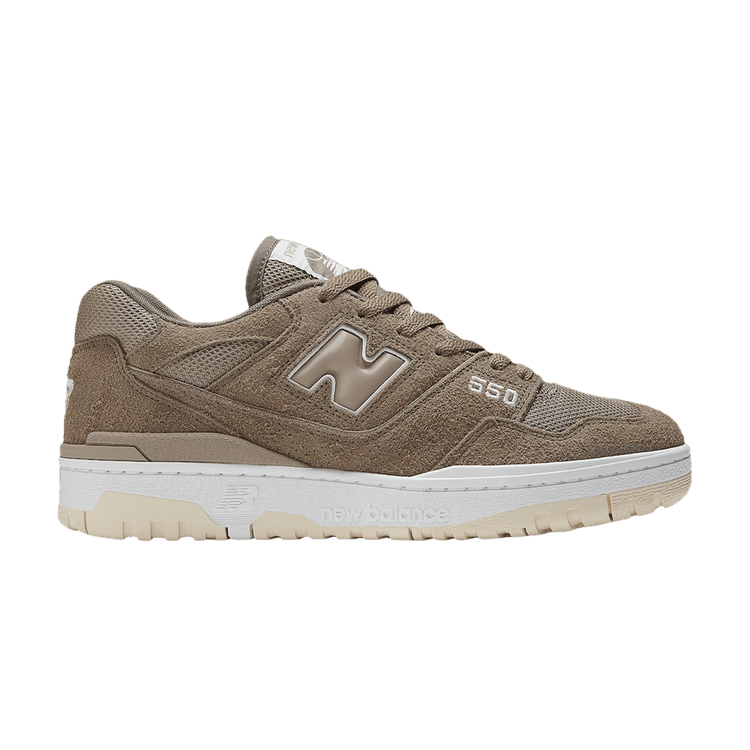 New Balance 550 Suede Mushroom