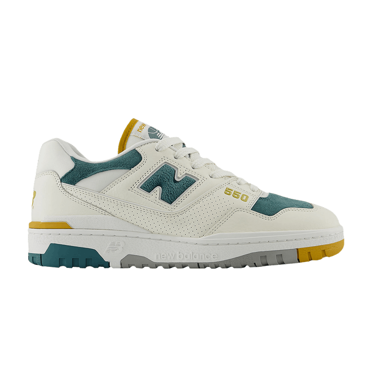 New Balance 550 Green Mustard