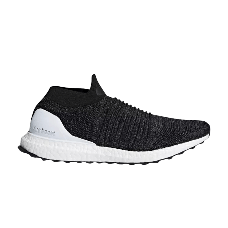 adidas Ultra Boost Laceless Core Black Cloud White