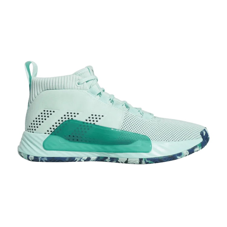 adidas Dame 5 Clear Mint Legend Marine