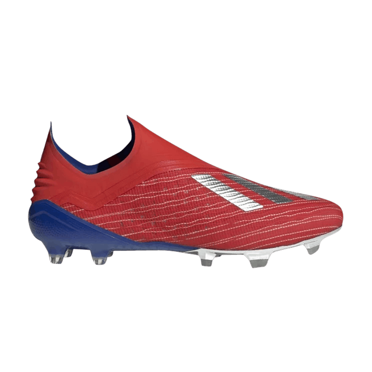 adidas X 18+ FG Red Silver Blue