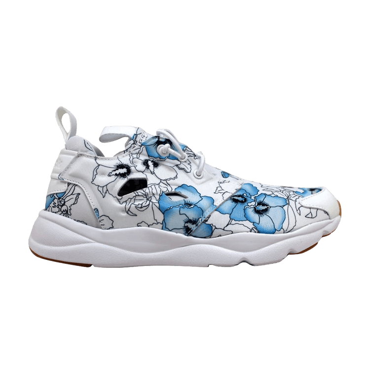 Reebok Furylite FG Floral/White-Black-Gum (Women's)