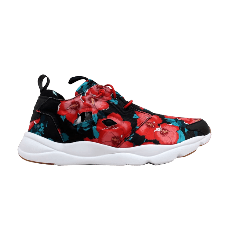 Reebok Furylite Fg Black Scarlet White (Women's)