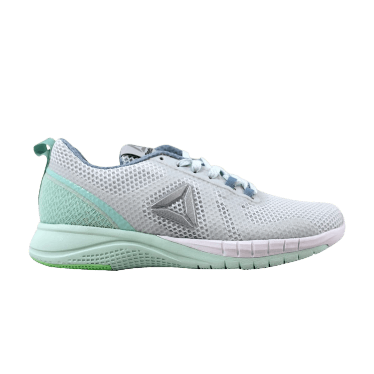 Reebok Print Run 2.0 Blue/Grey-Mist-Green-White (Women's)