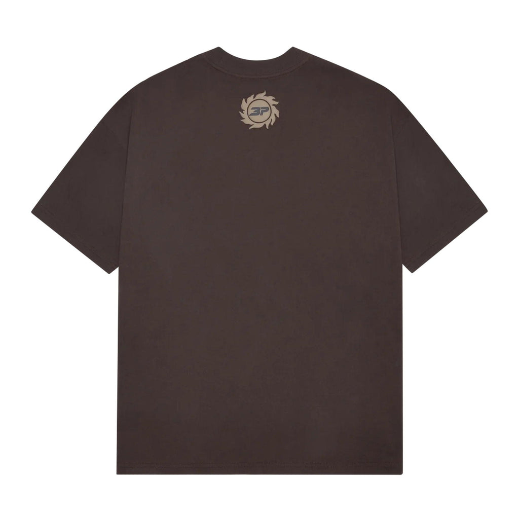 Broken Planet Space Trails Mocha Brown Tee