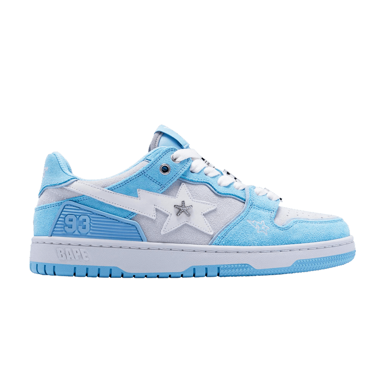 A Bathing Ape Bape SK8 Sta Blue Mist by Bapy (Women's)