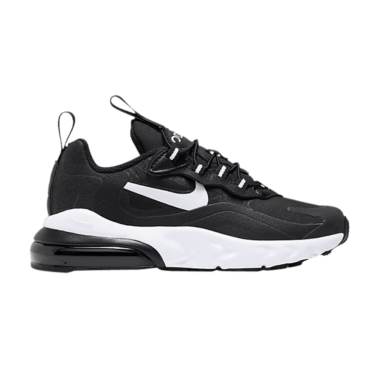 Nike Air Max 270 React Black White (PS)