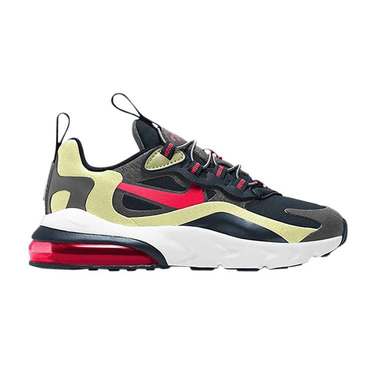 Nike Air Max 270 React Iron Grey Bright Crimson (PS)