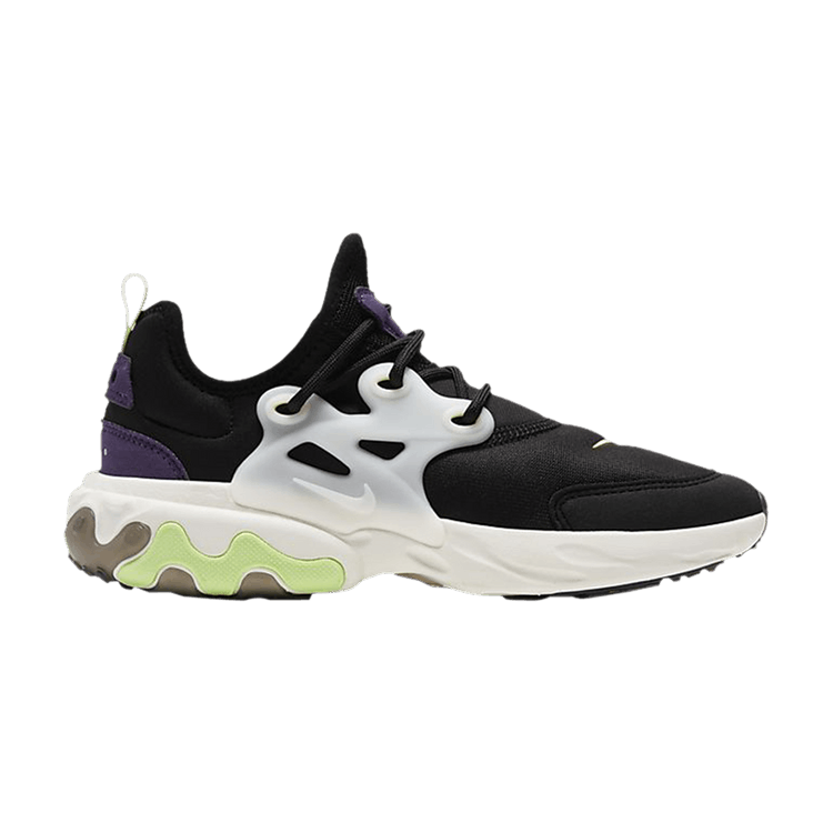 Nike React Presto Black Barely Volt (GS)